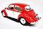 Volkswagen Fusca Vermelho 1967 - Escala 1/24 - 17 CM - Imagem 3