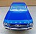 Ford Mustang 1964 Azul - Escala 1/36 - 12 CM - Imagem 4