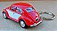 Volkswagen Fusca Vermelho/Branco - Chaveiro - Escala 1/64 - 06 CM - Imagem 2