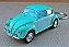 Volkswagen Fusca Verde/Branco - Chaveiro - Escala 1/64 - 06 CM - Imagem 1