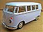 Volkswagen Kombi 1962 Bege/Branca - Escala 1/32 - 13 CM - Imagem 1