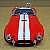 Shelby Cobra 427 1965  Vermelho - ESCALA 1/32 - 13 CM - Imagem 5
