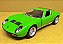 Lamborghini Miura P400 SV 1971 Verde - Escala 1/38 12 CM - Imagem 2