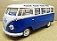 Volkswagen Kombi Azul 1962 - Escala 1/24 - 17 CM - Imagem 1