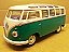 Volkswagen Kombi Verde 1962 - Escala 1/24 - 17 CM - Imagem 1