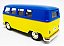 Volkswagen Kombi 1962 Azul/Amarelo - Escala 1/32 - 13 CM - Imagem 2