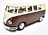 Volkswagen Kombi 1962 Bege/Marrom - Escala 1/32 - 13 CM - Imagem 1