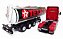 SCANIA R730  TEXACO  - ESCALA 1/64 + CARRETA (ESCALA 1/64) - 26 CM - Imagem 3