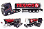 VOLVO FH500  TEXACO  - ESCALA 1/64 + CARRETA (ESCALA 1/64) = 25 CM - Imagem 1