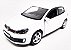 Volkswagen Golf GTI Branco - Escala 1/32 12 CM - Imagem 2