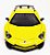 Lamborghini Aventador Amarelo - Escala 1/36 12 CM - Imagem 5