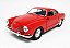 Volkswagen Karmann Ghia 1962 Vermelho - Escala 1/43 - 11 CM - Imagem 2