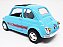 Fiat 500 Azul Claro - Escala 1/24 - 12 CM - Imagem 2