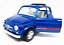 Fiat 500 Azul Escuro - Escala 1/24 - 12 CM - Imagem 1