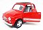 Fiat 500 Vermelho - Escala 1/24 - 12 CM - Imagem 1