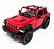 Jeep Wrangler Rubicon Vermelho - Escala 1/38 - 12 Cm - Imagem 3