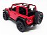 Jeep Wrangler Rubicon Vermelho - Escala 1/38 - 12 Cm - Imagem 2