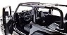 Jeep Wrangler Rubicon Preto - Escala 1/38 - 12 Cm - Imagem 6