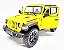 Jeep Wrangler Rubicon Amarelo - Escala 1/38 - 12 Cm - Imagem 1