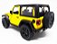 Jeep Wrangler Rubicon Amarelo - Escala 1/38 - 12 Cm - Imagem 2