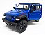 Jeep Wrangler Rubicon Azul - Escala 1/38 - 12 Cm - Imagem 1