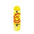 Skate Montado Chaze Skateboard Smile Amarelo - Imagem 1