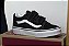 Tênis Vans Infantil com Velcro - Old Skool Black White - Imagem 3