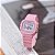 Relógio Casio Mini iluminator Digital Rosa 16g - Imagem 2