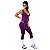 Macacao Legging Tecnologic Roxo - Imagem 1