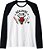 Camiseta Hellfire Club Stranger Things Raglan Manga Longa - Imagem 1