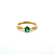 Anel de Esmeralda e Ouro Amarelo 18k (PLTEM04Y) - Imagem 2