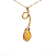 Traços Pingente de Citrino e Ouro Amarelo 18k (P13466) - Imagem 4