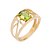 Anel de Peridoto e Ouro Amarelo 18k (A14080) - Imagem 1
