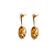 Brinco de Citrino e Ouro Amarelo 18K (B13602) - Imagem 3