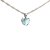Pingente de Água Marinha e Ouro Branco 18K (P13634) - Imagem 3