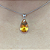 Pingente de Citrino e Ouro Branco 18K (P10973) - Imagem 3