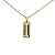 Pingente de Berilo e Ouro Amarelo 18K (P916) - Imagem 2