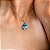 Pingente de Topázio Azul e Ouro Branco 18K (P10433) - Imagem 5