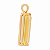 Pingente de Berilo e Ouro Amarelo 18K (P4286n) - Imagem 3