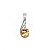 Pingente de Topázio Imperial e Ouro Branco 18K (P13083) - Imagem 1