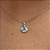 Pingente de Água Marinha e Ouro Branco 18K (P9096) - Imagem 6