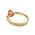Anel de Turmalina Rosa e Ouro Amarelo 18K (A8867n) - Imagem 4