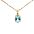 Pingente de Água Marinha e Ouro Amarelo 18K (P11971) - Imagem 2
