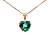 Pingente de Turmalina e Ouro Amarelo 18K (P13644) - Imagem 2