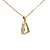 Pingente de Água Marinha e Ouro Amarelo 18K (P11785) - Imagem 3