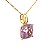 Pingente de Kunzita e Ouro Amarelo 18K (P11265) - Imagem 2