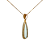Pingente de Água Marinha e Ouro Amarelo 18K (P12416) - Imagem 3