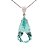 Pingente de Água Marinha e Ouro Branco 18K (P7141) - Imagem 2