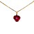Pingente de Rubelita e Ouro Amarelo 18K (P13696) - Imagem 2