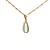 Pingente de Água Marinha e Ouro Amarelo 18K (P13352) - Imagem 2